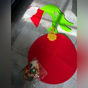 Christmas door hanging sign for Christmas tree